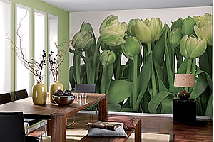 Tulips Mural 8-900 Roomsetting