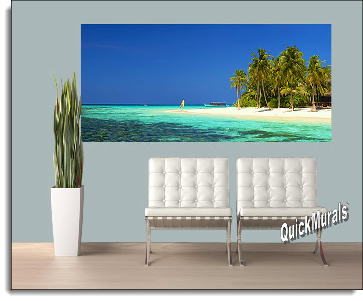 Cook Island Panoramic by QuickMurals