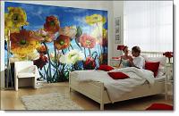 Poppy Mural 8-257 Roomsetting