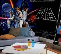 Star Wars™ Wall Mural Roomsetting