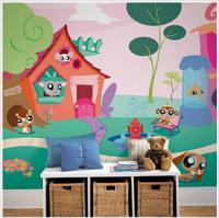 Littlest Pet Shop Mural Roomsetting