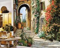 Tuscan Breezeway Wall Mural MP4871M Roomsetting