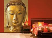 Golden Buddha Mural DM405 Roomsetting