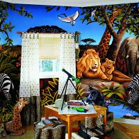 Jungle Mural BZ9106M MP4961M Roomsetting