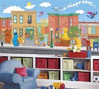 Sesame Street Wall Mural by Roommates Roomsetting