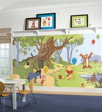 Pooh & Friends Wall Mural by Roommates 