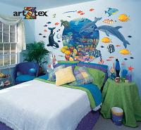 Under The Sea Mural Z20263 Roomsetting