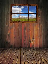 Country Meadow Window Roomsetting