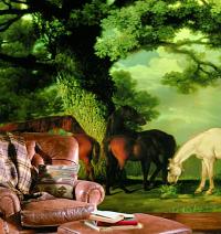 Green Pastures Mural HJ6720M Roomsetting