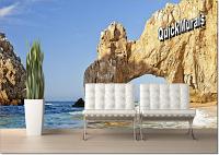 Cabo San Lucas Peel and Stick Wall Mural Roomsetting