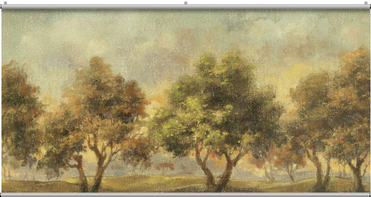 Autumn Trees Minute Mural F0976MM