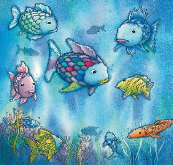 The Rainbow Fish Mural DM426
