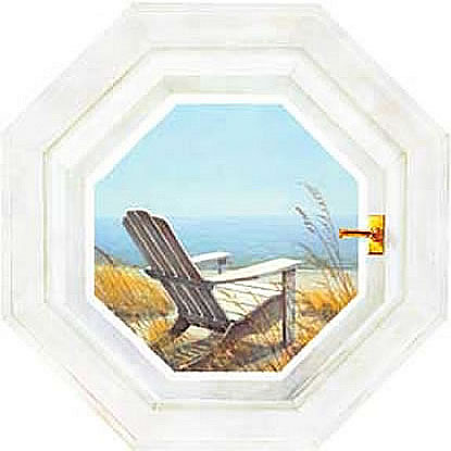 Shoreline Chair Mural NT5854M
