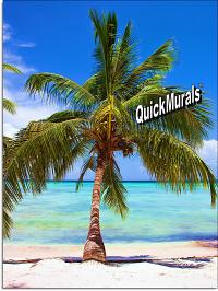 Tropical Paradise Wall Mural by QuickMurals