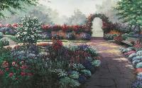 Serenity Garden Wall Mural C821 by Environmental Graphics