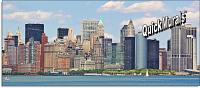 NYC Panoramic (Color) Wall Mural by QuickMurals