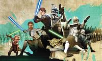 Star Wars™ The Clone Wars Wall Mural by Roommates