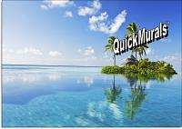 Paradise Island Peel and Stick Wall Mural by QuickMurals